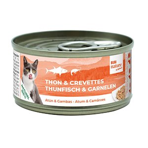 BUBI NATURE CAT ATUN & GAMBAS 24 x 70 gr.